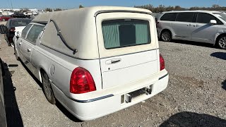 This Lincoln Limo Hearse is at IAA for Sale SUPER CHEAP [upl. by Mobley776]