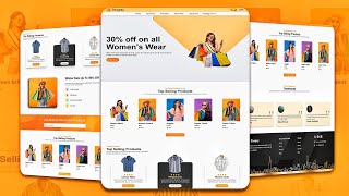 🔥Complete Ecommerce Website using React JS and Tailwind CSS  Step by Step Tutorial [upl. by Yhtomot794]