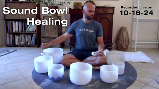 Sound Bowl Healing  45 Mins  101624  432hz SoundBowlHealing PeaceAndLove [upl. by Baseler205]