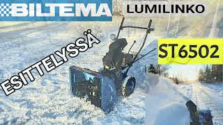 BILTEMA LUMILINKO ST 6502 ESITTELYSSÄ [upl. by Nawrocki915]