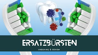 Qitizu Ersatzbürsten für Philips Sonicare Unboxing amp Review ✨ [upl. by Anselma]