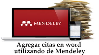 AGREGAR CITAS UTILIZANDO MENDELEY EN WORD MAC [upl. by Tierney]