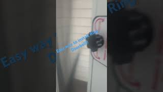 Easy way to install Ring doorbell [upl. by Duvall]