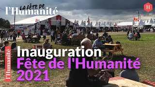 Inauguration de la Fête de lHumanité 2021 [upl. by Tabbitha]