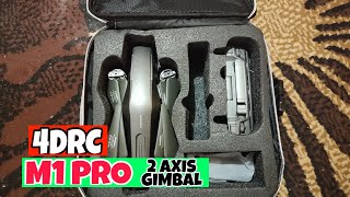 UNBOXING DRONE 4DRC M1 PRO 6K 2 AXIS GIMBAL  MARK300 [upl. by Brockie190]