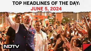 Lok Sabha Election 2024 Result  Top Headlines Of The Day June 5 2024 [upl. by Peterson]