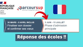 Ce quil faut savoir avant les réponses  Parcoursup les réponses des écoles Date à retenir elibra [upl. by Claude]