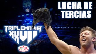 KENNY OMEGA y The Young Bucks Vs LUCHA BROTHERS y Laredo Kid  AEW VS AAA en Triplemanía XXVII [upl. by Duster]