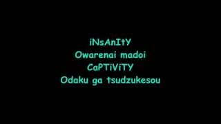 iNsAnItY  KAITO and SFA2 Miki Romaji Lyrics [upl. by Nissa]