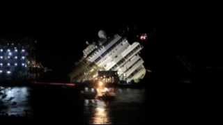 The 19Hour Raise of Costa Concordia in 2 Minutes [upl. by Turmel135]