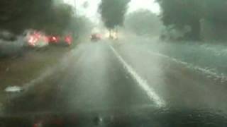 Hale and HAIL Caught in the Perth storm 22 March 2010 [upl. by Mosnar]