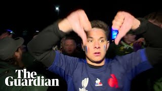 France fans in disbelief as South Africa revel in Rugby World Cup quarterfinal joy [upl. by Retsae]