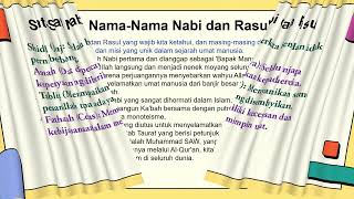 Beriman Kepada Nabi dan Rasul Rasul Allah [upl. by Gabrila160]