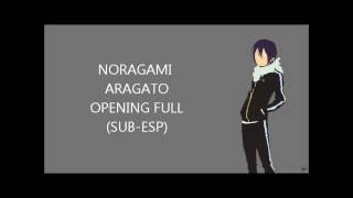 Noragami Aragoto opening full sub esp [upl. by Glori]