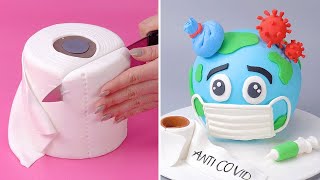 Fun amp Creative Fondant Cake Decorating Recipes For Beginner  Oddly Satisfying Cake Dessert Tutorial [upl. by Notreb842]