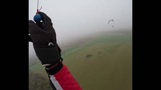 Létanne dans la brume en novembre  Parapente [upl. by Otreblanauj]