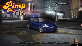 NFS Carbon  Pimp my Clio Autosculpt hack [upl. by Biondo145]