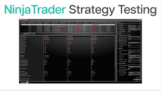 A Beginners Guide to Backtesting on NinjaTrader Using an Example Strategy [upl. by Winnick]