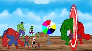 Evolution of Hulk vs Evolution of SpiderMan What is an Energy Transformation  FUNNY [upl. by Linzy]