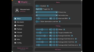 🌊BEST OSU SOFT 🔥 MAPLEMAPPER CRACK [upl. by Irolam768]