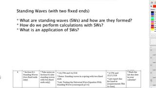 Standing Waves  Fixed at Both Ends  Grade 11 [upl. by Leor280]