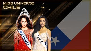 EVERY PLACEMENT 19522024  Miss Universe Chile [upl. by Shanda]