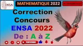 Concours MATH ENSA 2022 [upl. by Cresa]