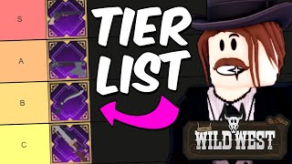 The Wild West AUCTION GUN Tier List [upl. by Belen]