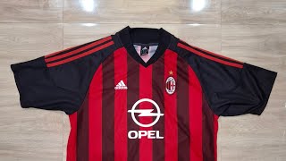 Review jersey original ac milan 2002 2003 [upl. by Ayekim]