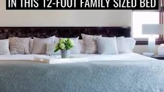 12 feet family sized bed [upl. by Bever189]