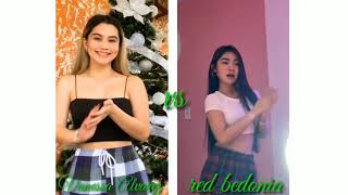 red bedonia vs Vanessa Alvarez TikTok danceTikTok trend [upl. by Pinsky]