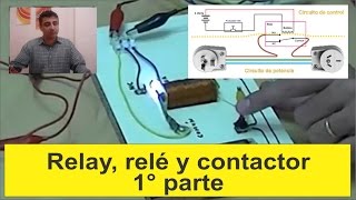 Relay rele y contactor primera parte Electricidad básica 11 [upl. by Oruntha]