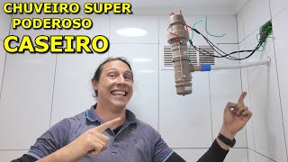 COMO FAZER UM CHUVEIRO SUPER PODEROSO CASEIRO [upl. by Leyameg19]