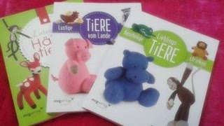 Kuschelige Tiere stricken und häkeln  Buchvorstellungen  OurBookPassion [upl. by Dearborn]