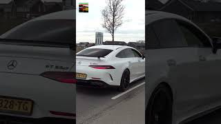 MERCEDESAMG GT63S Downpipe  Stage 2 CRAZY ACCELERATION [upl. by Nahtanaj372]