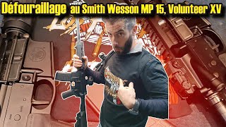 Smith Wesson MP 15 Volunteer cal 223 ça déménage [upl. by Lemej]