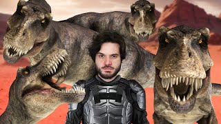 EU TENHO UM EXÉRCITO DE TIRANOSSAUROS REX NO ARK [upl. by Winograd]