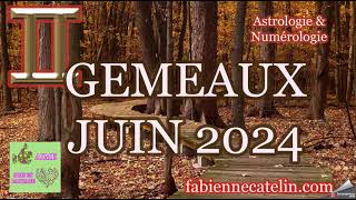 ♊GEMEAUX HOROSCOPE JUIN 2024 ♊Evolution et bonne humeur [upl. by Gosser775]