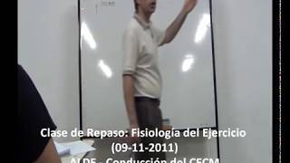 CLASE DE REPASO Trabajo y Tiempo Libre  Fisiología del Ejercicio [upl. by Lolande]