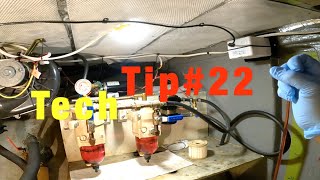 Tech Tip22 Electric Priming Pumps for changing diesel fuel filters [upl. by Novi733]