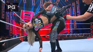 Nia Jax vs Liv Morgan Raw February 26 2024 [upl. by Chatav]