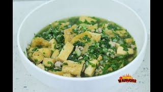 Ginisang pechay with pork giniling tokwa and chicharon easy and simple recipe [upl. by Navonod]