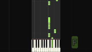 Learn How to Play Drag Me Down by One Direction on Piano shorts onedirection [upl. by Nylecsoj]