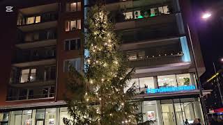 Julgran i kristineberg kungsholmen 🎄 [upl. by Raseac]