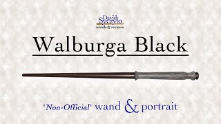 Walburga Black  NonOfficial Wand and Portrait [upl. by Edwina]