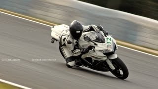 Suzuki GSXR 750 with Jardine GP1 Exhaust  Overview Startup Revs Onboard and Top Speed [upl. by Rena]