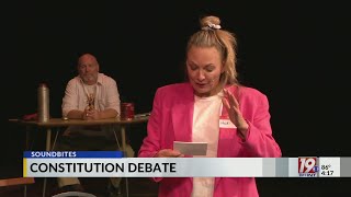 Sound Bites Renegade Theatre Puts On quotWhat the Constitution Means to Me  Oct 4 2024  News 19 [upl. by Adnorat590]