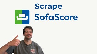 How to Scrape SofaScore for Football Data [upl. by Heck]