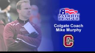 Mens Lacrosse Preseason Teleconference Colgate coach Mike Murphy [upl. by Nyletak]