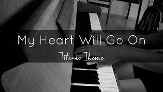 My Heart Will Go On Titanic theme Celine Dion Piano Cover [upl. by Ortrude]